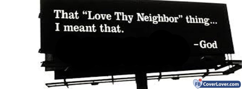 Love Thy Neighbor As Thyself Lv 19 9 Mk 22 39